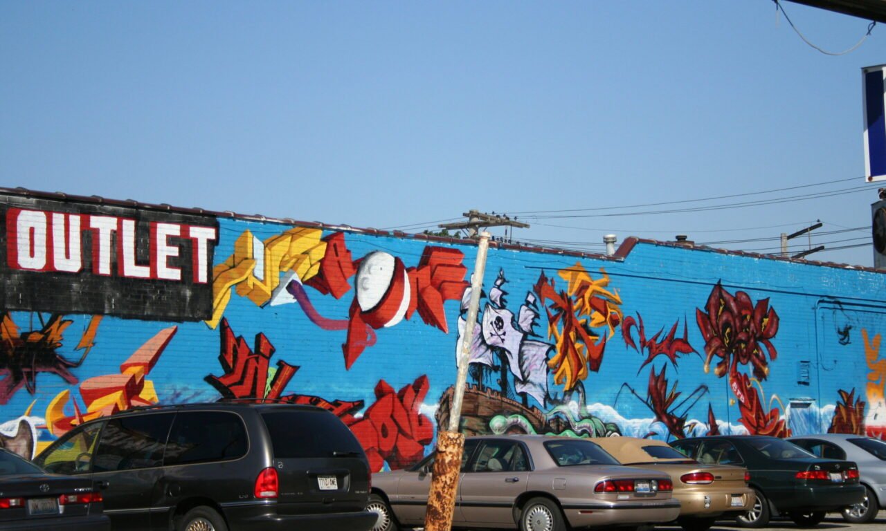 Modern street art as a source