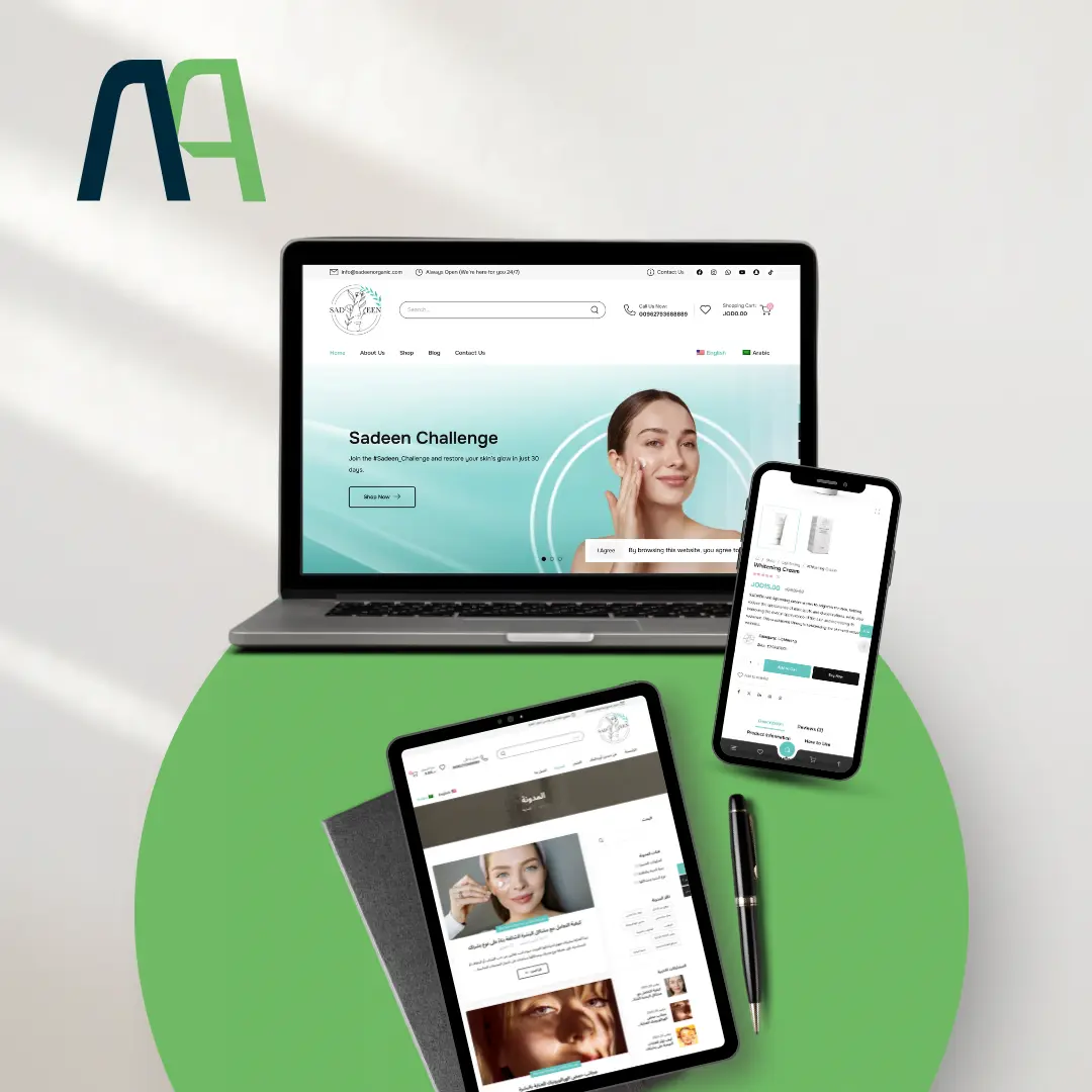 Sadeen Organic Website