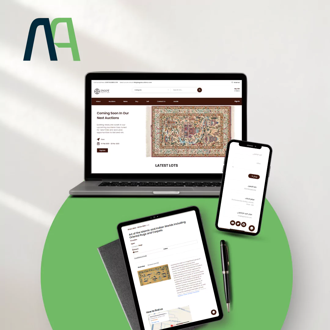 Ingot Auctions Website